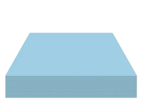 Fotokarton Kangaro 50x70cm 300gr lichtblauw pak 25 vel