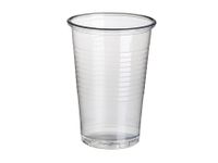 Beker Papstar 200ml Ø70mm x99mm PP transparant 100 stuks