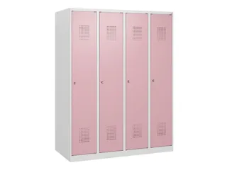 schoollocker,HxBxD 1530x1200x500mm,4vak,vak B 300mm,cil.-slot - 1