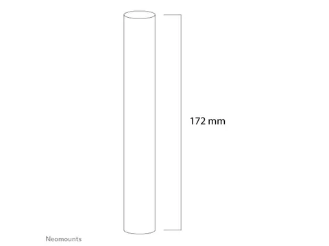 Neomounts FPMA-CPCONNECTBLACK Verlengbuis koppelstuk - max 50 kg - ges