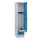 locker met bank,HxBxD 1950x400x815mm,1vak,vak B 400mm,draaigrendel