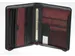 Oran aktemap 29x37x5,5cm 10 inch polyester zwart bordeaux