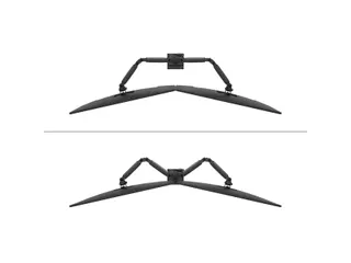 Monitorarm Neomounts NERO 2 schermen DS60-600BL2 32 inch zwart - 8