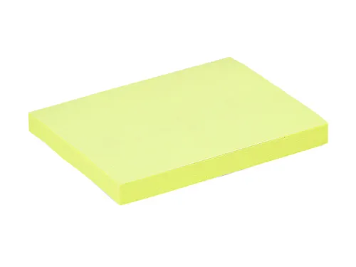 Memoblok Quantore 76x101mm geel