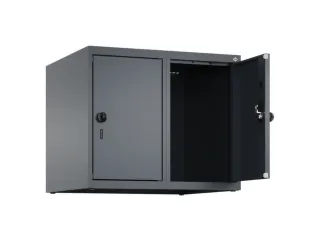 opzetkast,v. locker,2vak.,vak B 300mm,HxBxD 500x600x500mm,draaigrendel - 1