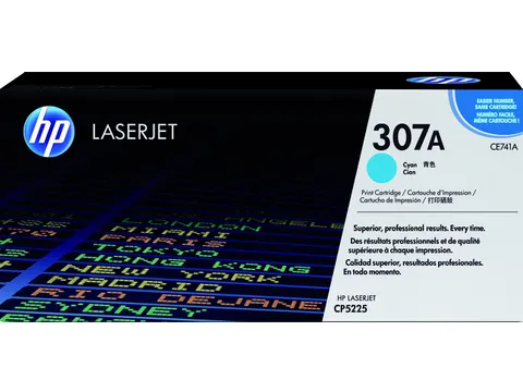 Tonercartridge HP CE741A 307A blauw