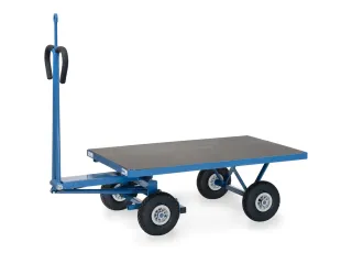 Handtrekwagen Trekoog 6403lz 4 Wielen 700kg 1200x800mm Luchtbanden - 1