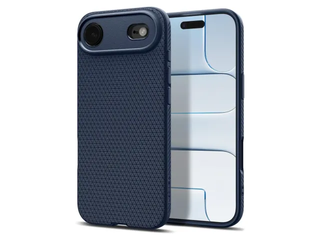 Liquid Air Apple iPhone Air Hoesje Back Cover Blauw