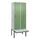 locker met bank,HxBxD 2120x800x815mm,2vak,vak B 400mm,draaigrendel