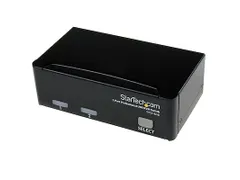 2-poort Professionele USB KVM-Switch met Bekabeling