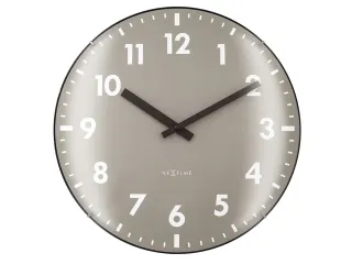 Wandklok NeXtime Duomo 35cm kaki - 2