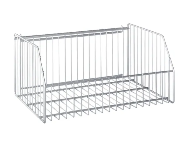 panier en fil,p. plaque de rangement perforée,HxlxP 220x470x300mm