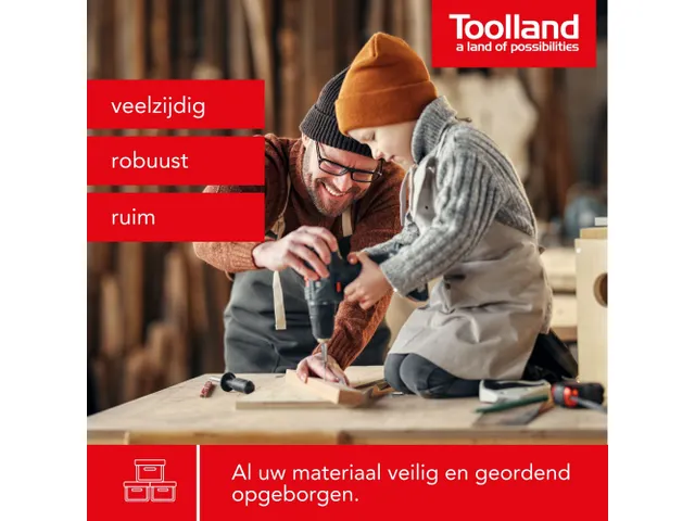 Verdeelkoffer 530x200x200mm 21.2 Liter