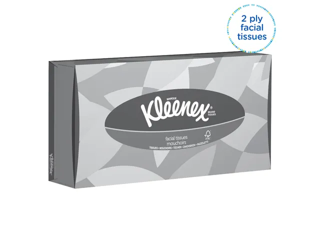 Facial tissues Kleenex standaard 2-laags 21x100stuks wit 8835