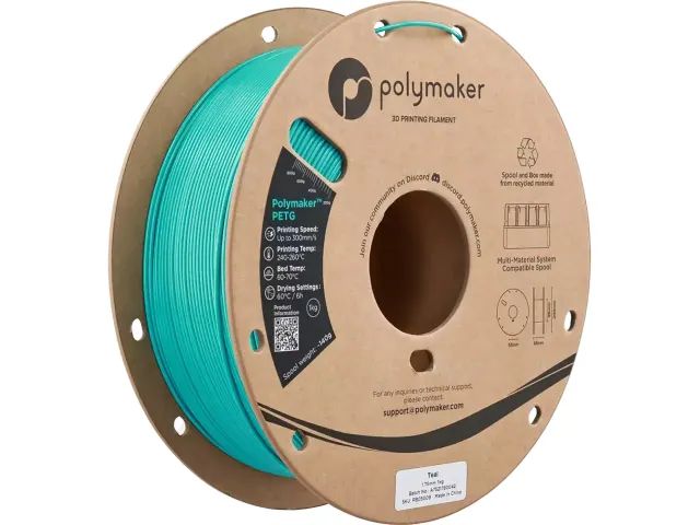 Filament PETG 1,75mm TEAL 1kg