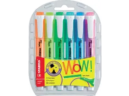 Markeerstift Stabilo Swing Cool 1-4mm 275/6-3 Assorti