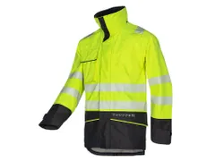 Parka Sioen 7330 Torvik jaune fluo/bleu marine Taille M