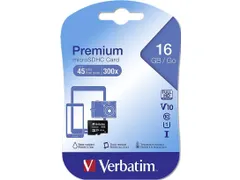 Premium Micro Sdhc Card 16Gb
