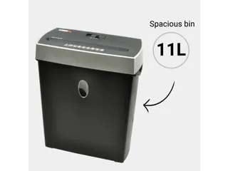 Papiervernietiger 8 Vel 4x38 mm 11 Liter - 9