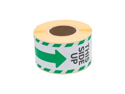 Verpakkingsetiketten 46x125mm Op Rol This Side Up 250 Stuks