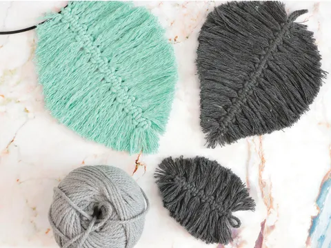 Macramé touw, 2,5 mm x 80 m, muntgroen