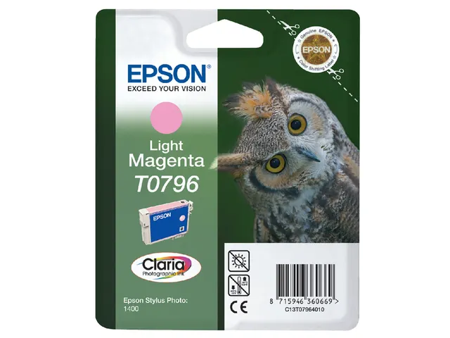 Inktcartridge Epson T0796 lichtrood C13T07964010