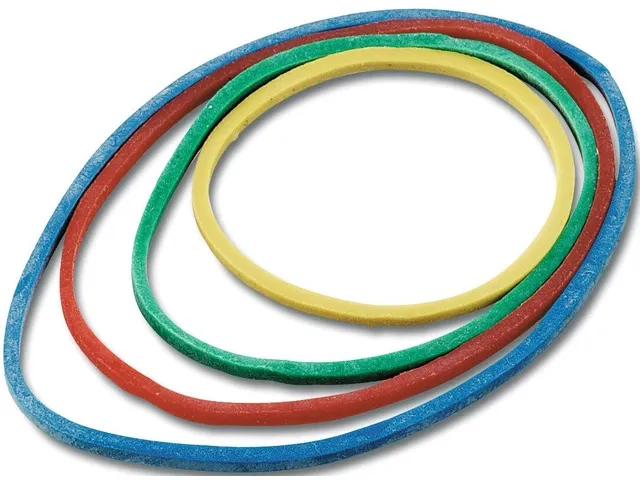 Elastiekjes Kleur 4 Maten 50Gram
