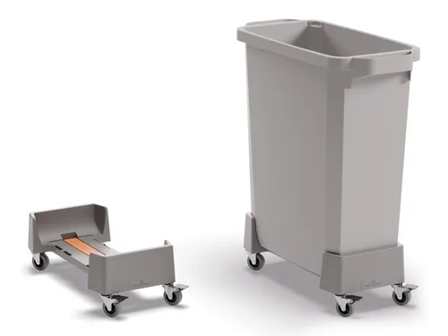 Durable 334037 Trolley DURABIN 60L rPP Grafiet Grijs