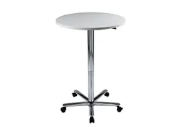 Zuilentafel H 720-1140cm D 800mm Ral7035 Grijs