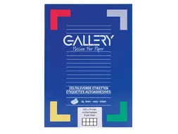 Gallery Witte Etiketten 105x74mm