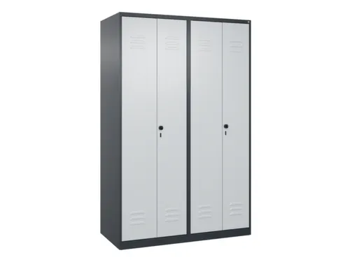 PBM-locker,HxBxD 1850x1200x500mm,4vak,vak B 300mm,draaigrendel
