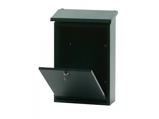 Wandbrievenbus Groen 40cm Staal - 2