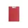 Klembordmap MAUL A4 staand PVC met penlus en insteek rood