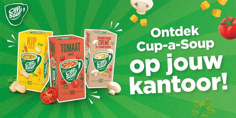 Cup-a-soup op kantoor