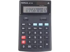 bureaurekenmachine MCT 500, Check & Correct, zwart