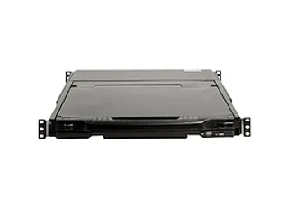 17 inch LCD KVM Console 1U Rackmount DVI VGA USB QWERTY - 3
