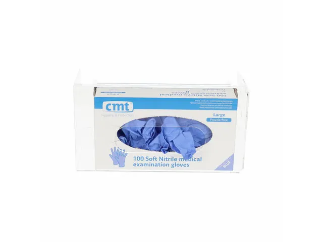 Distributeur mural 3373 gants Acryl Transparent Bas 245x135x85mm