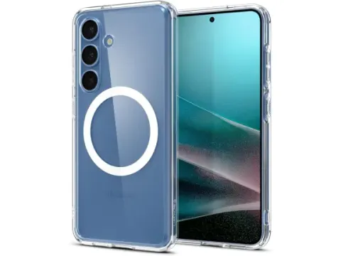 Spigen Ultra Hybrid MagFit Samsung Galaxy S25 Plus Hoesje Wit