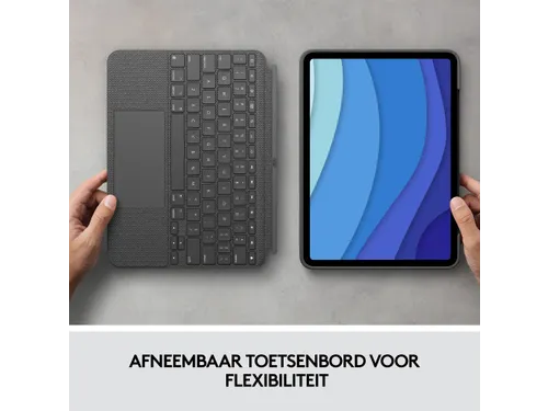 Logitech Combo Touch Toetsenbord iPad Pro (1,2,3gen) 11-inch QWERTY UK