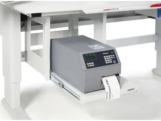 printerhouder,v. paktafel,HxBxD 506x500x535mm,staal - 3