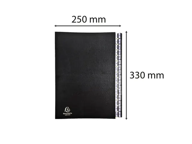 Sorteermap Ordonator 31vak 1-31 zwart