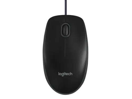 Logitech B100 muis USB-A Zwart