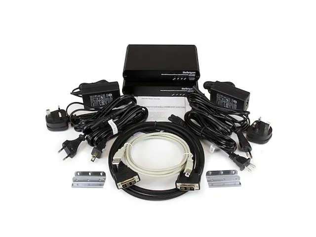 USB DVI over Cat 5e / Cat 6 KVM-console-extender 100 Meter