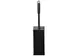 Support brosse toilette QuartzLine 448951 inox noir