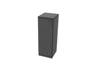 kantoorkast,HxBxD 1155x400x445mm,MS-donkergrijs - 1