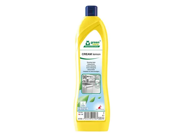 CREAM lemon duurzaam schuurmiddel met citroengeur, 500 ml