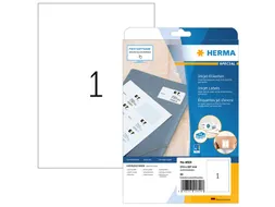 HERMA 4824 Inkjet etiketten A4 210x297mm Wit mat 25 stuks