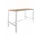 Domino Basic statafel 120x80cm 110cm honey castello 25mm wit