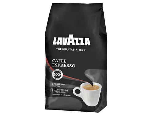 Koffie Lavazza Caffè espresso bonen black 1000gr