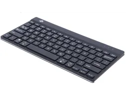 R-Go Tools Compact Break Draadloos Toetsenbord Qwerty US Zwart